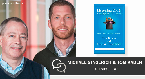 Listening 2by2 with Tom Kaden and Michael Gingerich