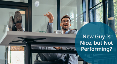 New Guy Is Nice, but Not Performing? Ask Madeleine