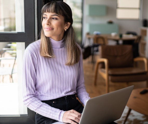 women at laptop